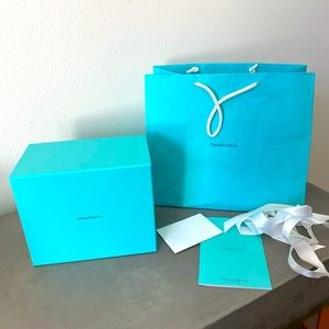 Tiffany & Co Box, Bag, Ribbon